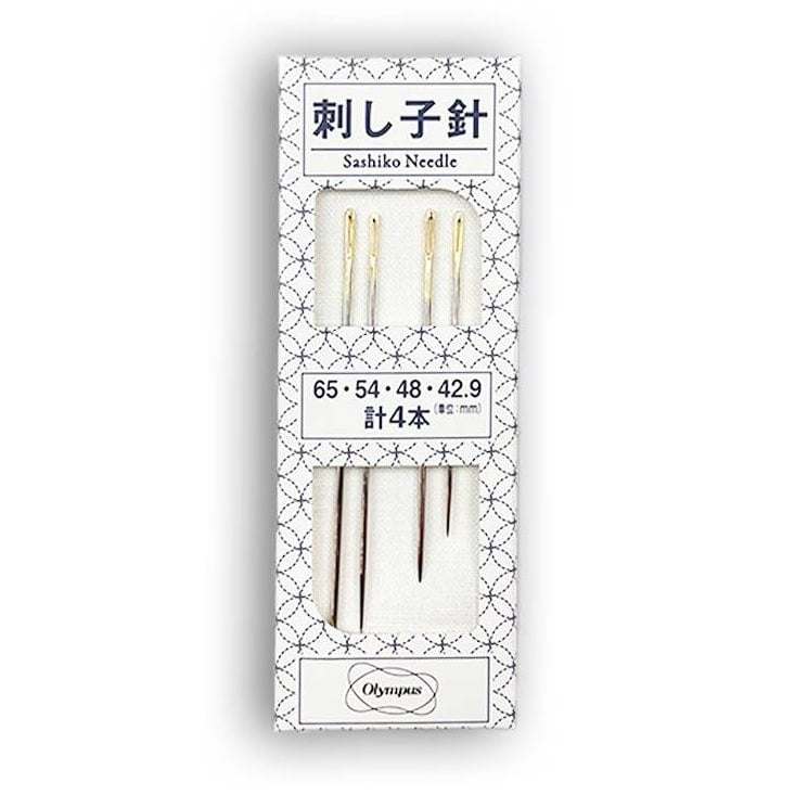 Olympus beginner sashiko needles (2-pack) - Maydel