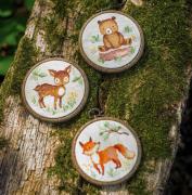 Forest animals - Set of 3