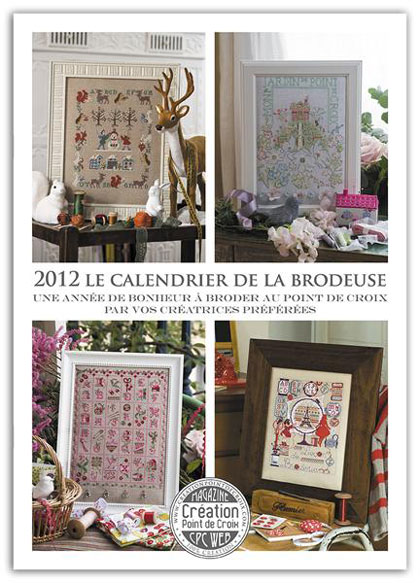 Le Calendrier de la Brodeuse 2012 - Reprinted Version