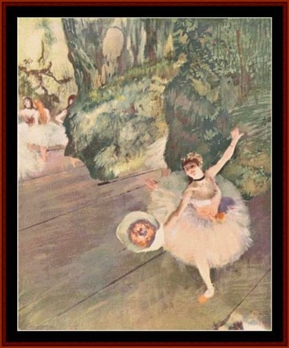 Degas - Dancer with Bouquet
