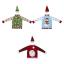 Holiday Sweater Felt Bottle Covers