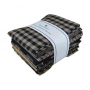 Fat Quarter Bundles - Black Homespun