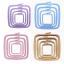 Square (Rectangular) Plastic Hoop - 9.5x11