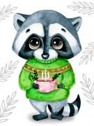 Cute Racoon
