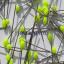 Steel pins with fluo yellow head