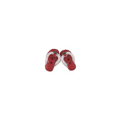 Red Holly Flip Flops (2)