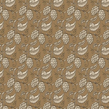 Country French - Vegetable fantasy in brown