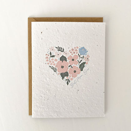 Plantable Greeting Card - Best Mom, Ever