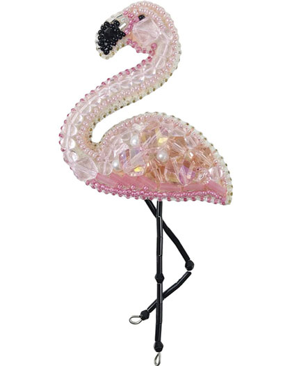 Flamingo Brooch