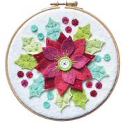 Felt Christmas Bouquet Kit - with frame