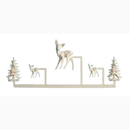 Nativity scene figures - Deer x 5