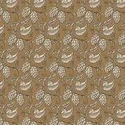 Country French - Vegetable fantasy in brown