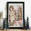 White Santa With Christmas Tree