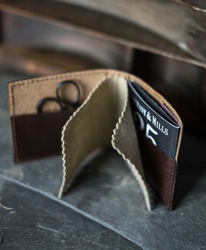 Leather Needle Wallet