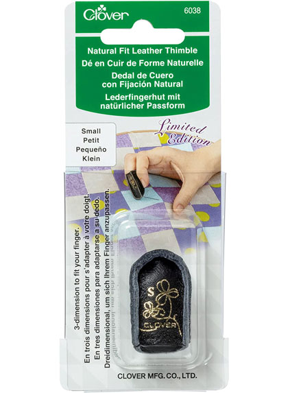 Natural Fit Leather Thimble - Limited Edition S