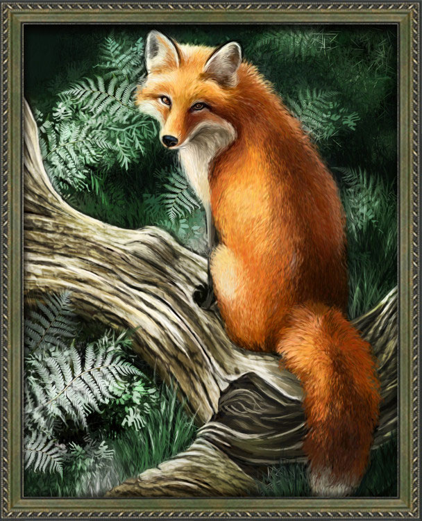 White Fox Diamond Painting Craft-Ease