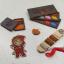 Needle Case - Orange pattern
