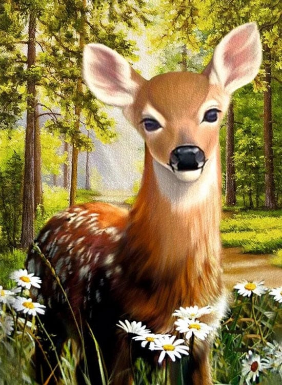 Noble deer From Artibalta - Diamond Painting - Kits - Casa Cenina
