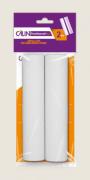 Double Clips - White - for 20 cm