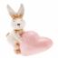 Rabbit with Pink Heart