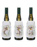 Aprons for bottles - Easter Bunny