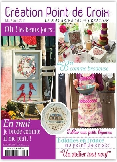 Magazine Création Point de Croix N°10 - Reprinted Version