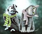 Owl and Kitten