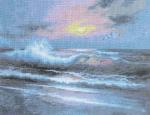 Sea sunset
