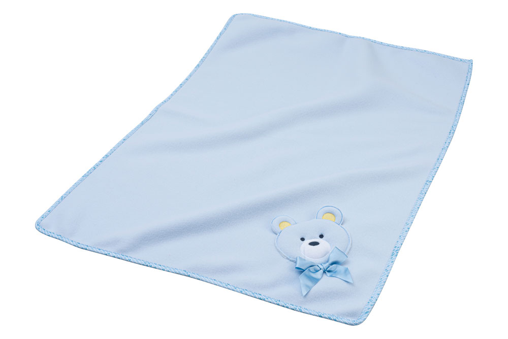 Baby Bear - Baby Pile Blanket - Sky blue From Filet - Kids - Ready to  Stitch - Casa Cenina