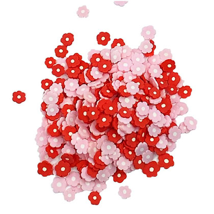 Sprinkletz Embellishments - Valentine Flowers