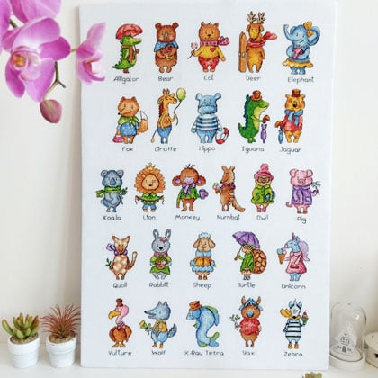 Animal alphabet