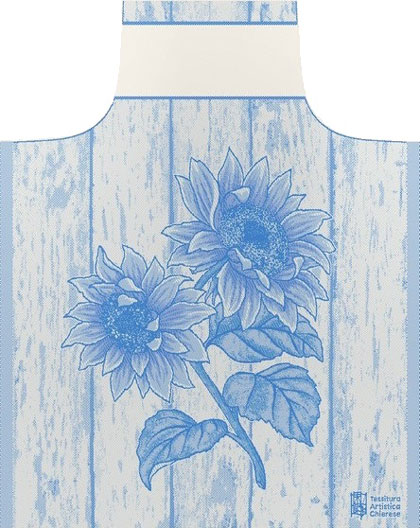 Apron Girasoli - Blue