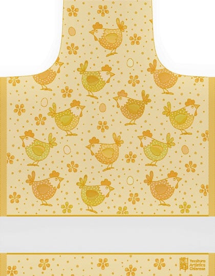 Apron Piumette - Yellow
