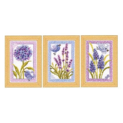 Wildflowers set of 3