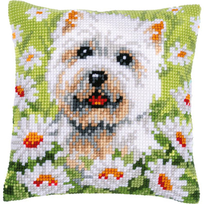Front Cushion: Dog