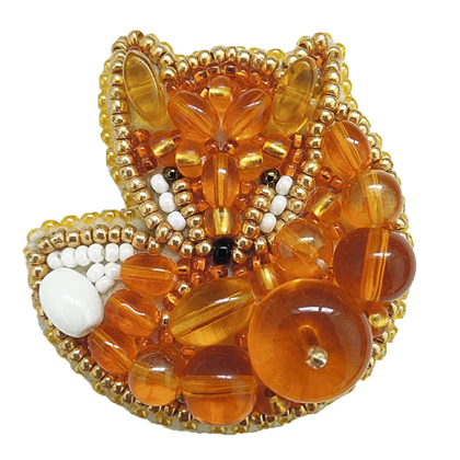 Fox - Brooch