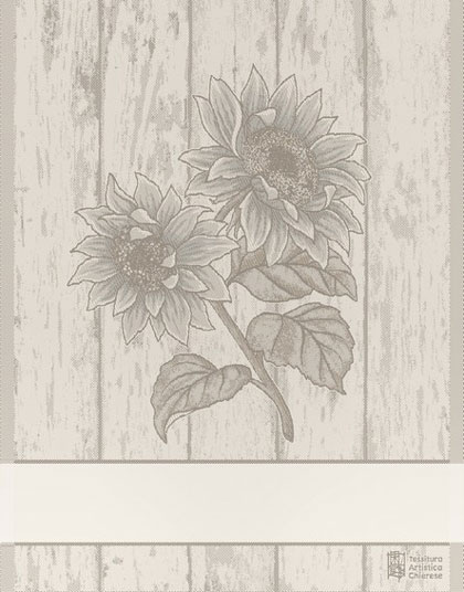 Kitchen towel - Girasoli - Ecru