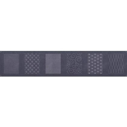 Set of 4 Japanese fabric squares - Blue