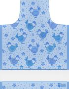 Apron Piumette - Blue
