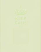 Kitchen towel - Keep Calm - Green