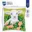 Front Cushion: Lamb among flowers