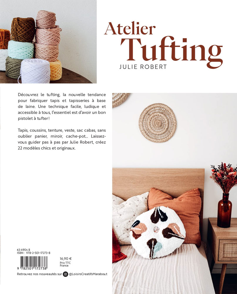 LAINE POUR TUFTING ~ TRICOT / CROCHET