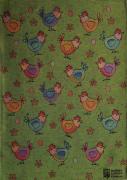 Kitchen towel - Piumette - Rainbow - NO Aida