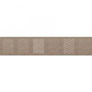 Set of 4 Japanese fabric squares - Taupe