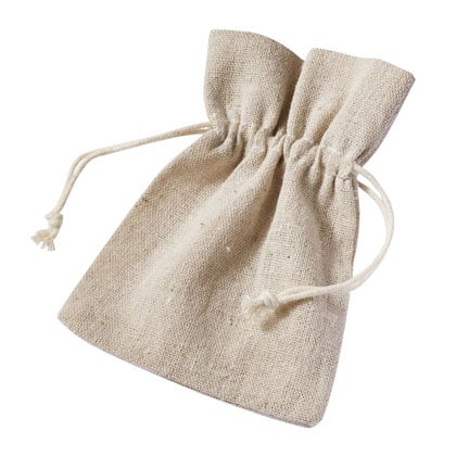 Linen Bag: 8 x 10 cm