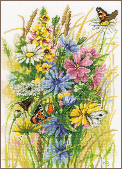 Wildflower rest stop