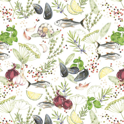 Mittelmeerküche - 50x145cm.