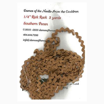 Southern Pecan 1/4\" Rick Rack(3yds)