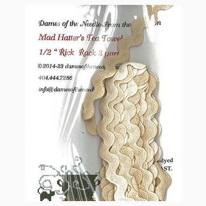 Mad Hatter\'s 1/2 Rick Rack (3yds)