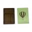 Wooden box - Green Balloon